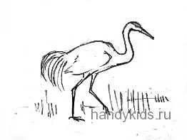 Cum de a desena un Heron într-o mlaștină