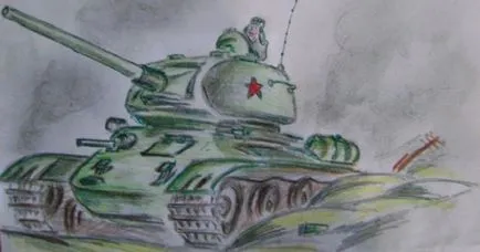 Cum de a desena imagini pe 1941-1945 războiul pentru copii