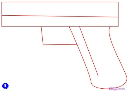 Cum să elaboreze un pistol Glock 17 treptat creion