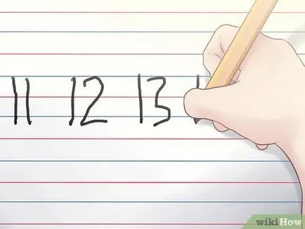 Cum de a preda copiilor numerele 11 - 20
