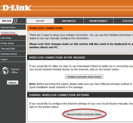 Cum se configurează router wireless d-link
