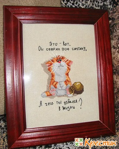 Cum de a face broderie în cadru