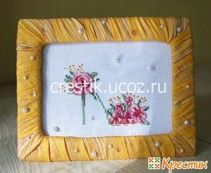 Cum de a face broderie în cadru