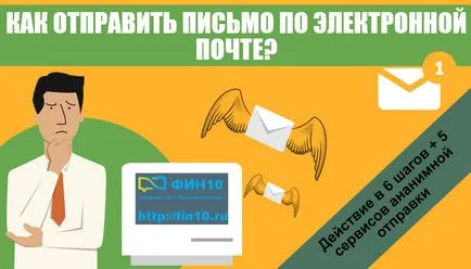 Cum de a trimite un e-mail de 5 servicii!