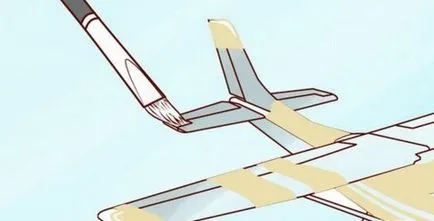 Cum să picteze modelul de echipa avion