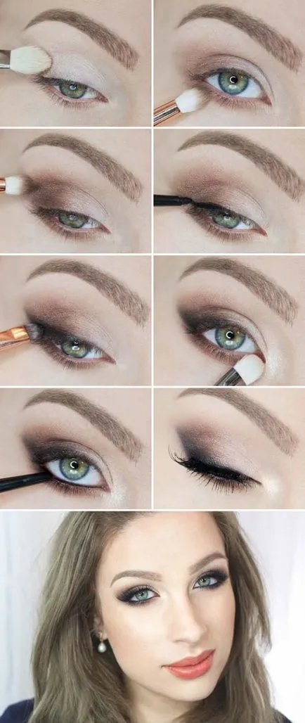 Cum să picteze umbre ochi instrucțiuni pas cu pas (lash) Cum să picteze umbre ochi ghid pas cu pas