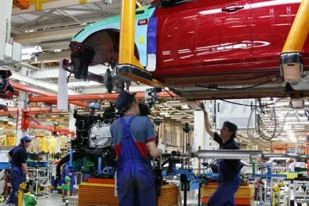 Cum este asamblarea noului tur al astra opel fabricii GM - Articolul Automakers opel