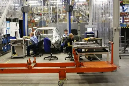 Cum este asamblarea noului tur al astra opel fabricii GM - Articolul Automakers opel