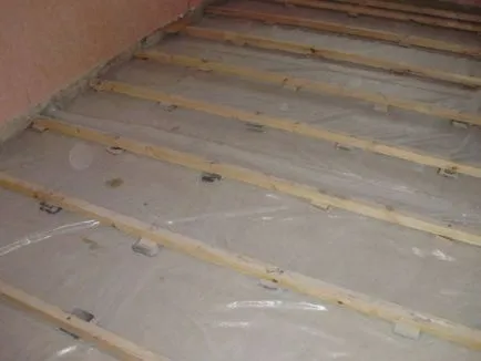 Cum de a produce un jurnal de stabilire podea cu mâinile în apartament (sa) Cum de a produce un jurnal de stabilire podea cu mâinile în apartament