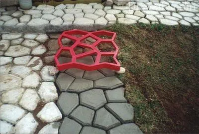Cum de a face propria formă pentru a umple căile de grădină (de umplere) Cum de a face propria formă pentru a umple alei de grădină