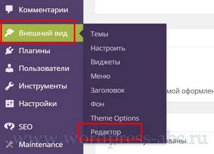 Cum de a edita site-ul WordPress css, modul de a face un site WordPress