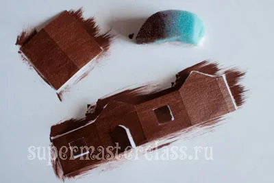 Cum de a face o casă din ateliere de master-class de hârtie pe obiecte de artizanat (casă din hârtie cu mâinile) Cum de a face o casă din ateliere de master-class de hârtie pe obiecte de artizanat