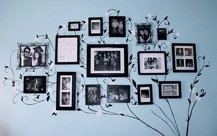 Cum de a face un colaj de fotografii cu mâinile pe peretele master-class, foto și video idei