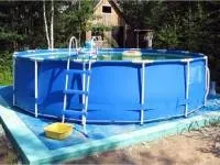 Cum de a face o bază pentru cadru sau piscine gonflabile cu propriile lor mâini, portal de construcție
