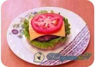 Cum de a face o fotografie cu o rețetă krabsburger