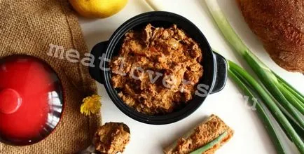 Cum de a face pate de ficat la domiciliu