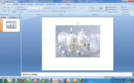 Cum sa faci un card cu inscripția în programul PowerPoint