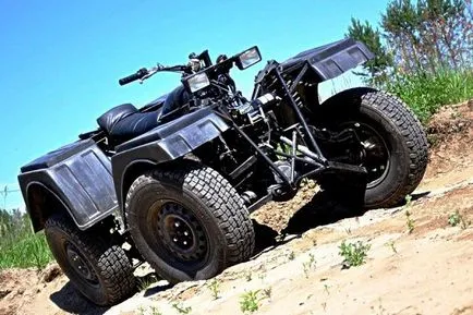 Cum sa faci o bicicleta quad cu propriile sale mâini de Urali motocicleta