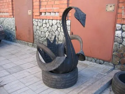 Cum se swan de la autobuz pas de instrucțiuni și circuitul (așa cum fac de lebădă al anvelopei) Cum sa faci o lebădă din pas cu pas instrucțiunile anvelopei și o diagramă