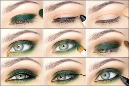 Cum de a face seara make-up sub rochie roșie, și nu numai