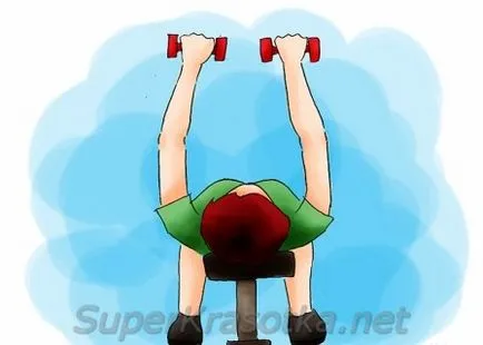 Cum de a face arme subțiri, eu - gagica super! (A dumbbell inainte) Cum de a face arme subțiri, eu - gagica super!
