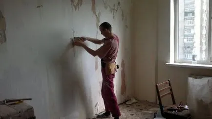 Cum de a elimina tencuiala de pe pereți, fără probleme