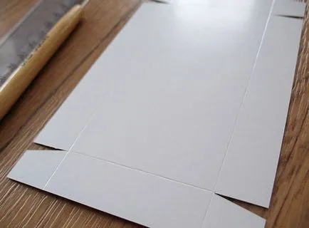 Cum pentru a asambla caseta „acoperire de jos“ din piesa - Masters Fair - manual, lucrate manual (pentru ambalare cadouri) Cum pentru a asambla caseta „acoperire de jos“ din piesa - Masters Fair - manual, lucrate manual