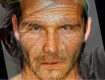 Cum sa faci om vechi în Photoshop