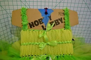 Cum să coase un costum Fairy Ding-Ding pentru fete cu costumul lor mâini model
