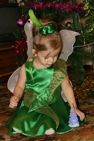 Cum să coase un costum Fairy Ding-Ding pentru fete cu costumul lor mâini model