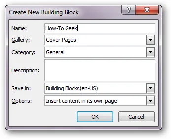Cum de a crea pagini de însoțire personalizate în Microsoft Word 2010