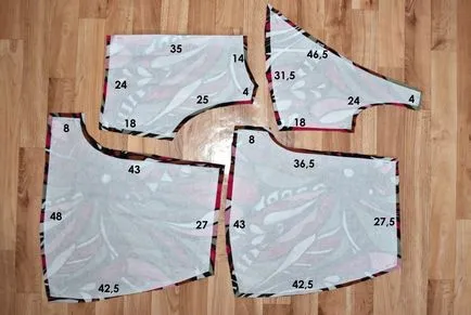 Cum să coase un costum de vară a modelului o dimensiune