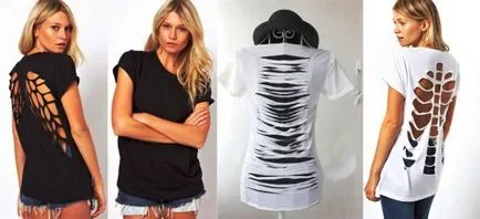 Cum de a decora un tricou cu mâinile cum să facă un elegant T-shirt
