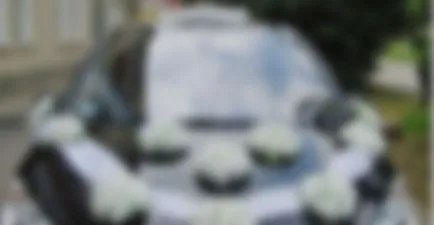 Cum de a decora masina pentru o fotografie de nunta