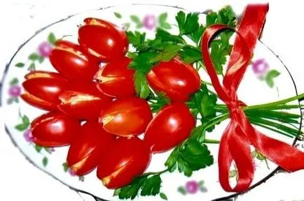 Cum de a decora salate sunt frumoase, drumul spre casă