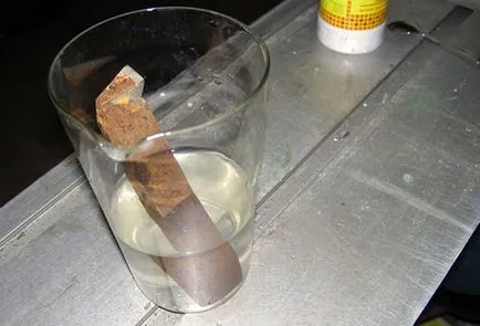 Cum de a elimina rugina din metal in casa, ceea ce înseamnă că pentru a selecta