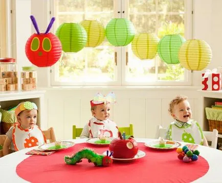 Cum de a decora o masă pentru o zi de naștere - 30 de idei frumoase (pentru a decora) Cum de a decora o masă pentru o zi de naștere - 30 de idei frumoase
