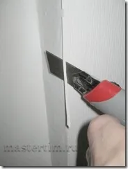 Cum se instalează colțuri din plastic, mastertim (cu care se confruntă suprafețe) Cum se instalează colțuri din plastic, mastertim