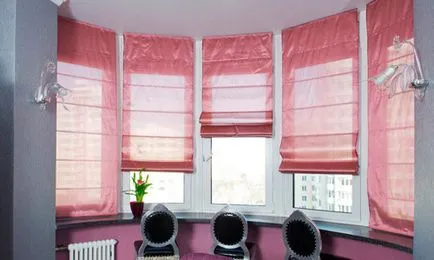 Cum să stea shades romane metode de fixare