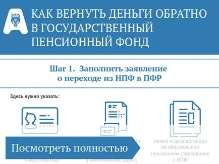 Cum să se întoarcă banii la fondul de pensii de stat în 2017. Goad, bukvaprava