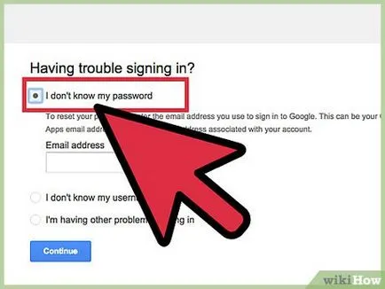 Cum de a recupera parola de gmail e-mail