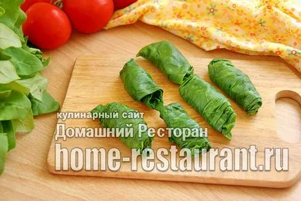 Cum să înghețe pas cu pas instrucțiunile de spanac cu fotografii