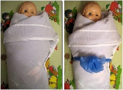 Cum de a înfășa un nou-născut într-o pătură trei moduri