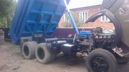 Kamaz 5511 - cu propriile sale mâini (gaz) Kamaz 5511 - cu propriile sale mâini