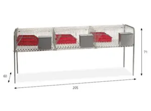 Cage pentru iepuri cu mâinile lor pas cu pas instrucțiunile (pas cu pas) Cage pentru iepuri cu mâinile lor ghid pas cu pas