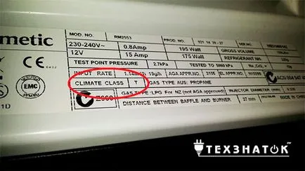 Clasa de frigider Clima ceea ce este și ceea ce este mai bine