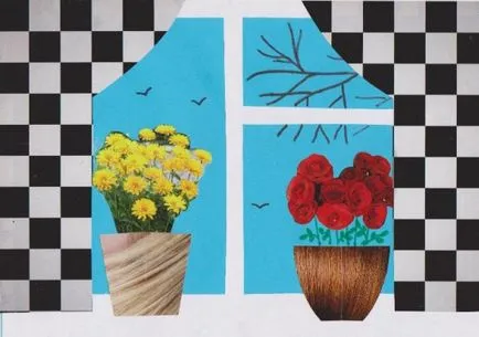 Colaje folosind decupaje din reviste în creativitatea copiilor