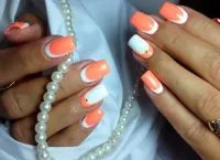 manichiură Coral