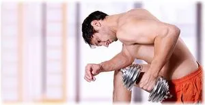 Un set de exerciții cu gantere la programe de acasă pentru bărbați și activități complexe (exerciții) Un set de exerciții cu gantere la domiciliu pentru bărbați și program complex de instruire