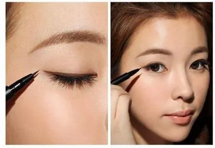 Potrivit pentru eyeliner maron
